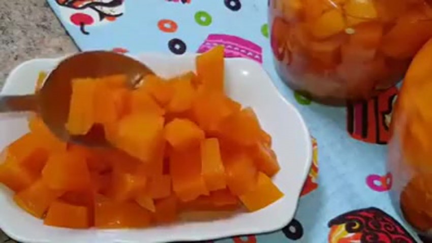 Тыква манго заготовки на зиму