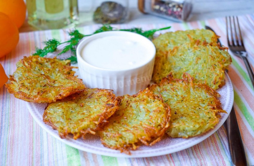 Драники картофельные постные