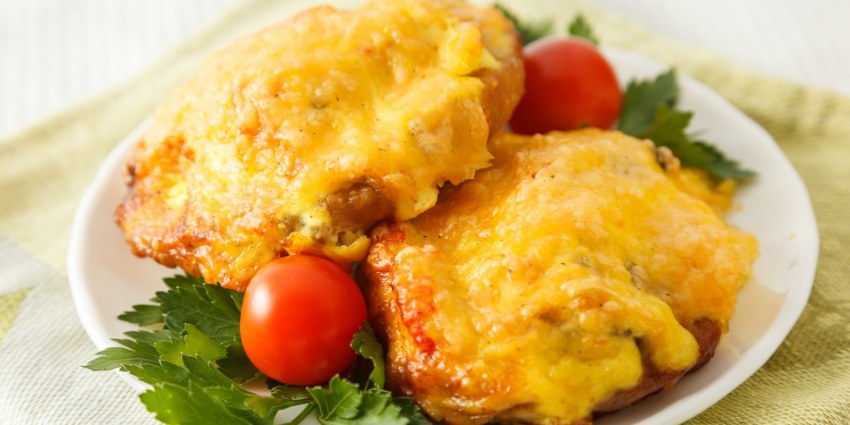 Мясо под сыром