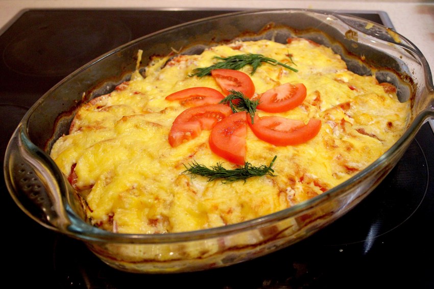 Мясо по-французски в духовке