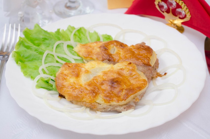 Курица по французски