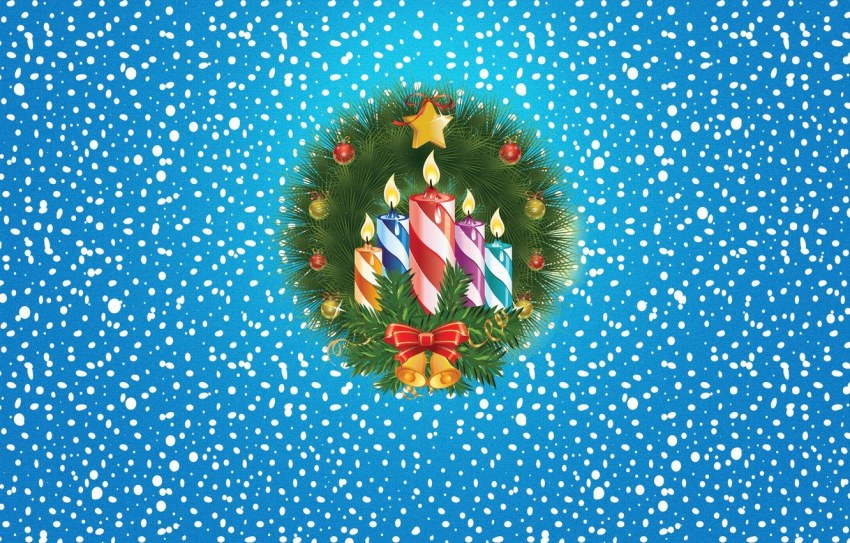 Новогодние рисунки на рабочий стол