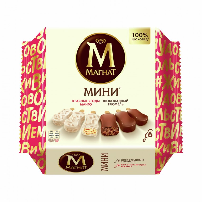 Мороженое Магнат мини мультипак 294г