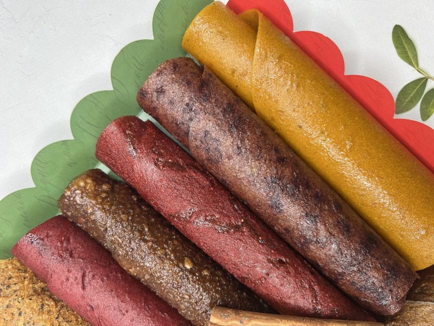 Рулет из фруктовой пастилы