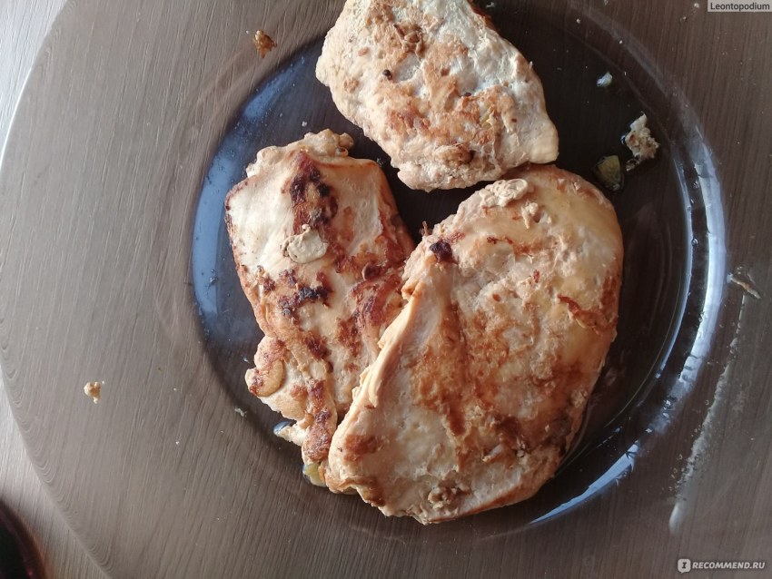 Куриная грудка с чесноком