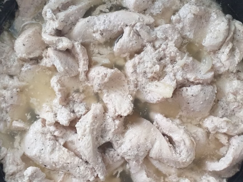 Курочка в кефире