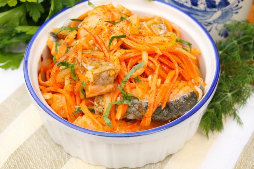 Кулинария любовь Ким морковь по-корейски