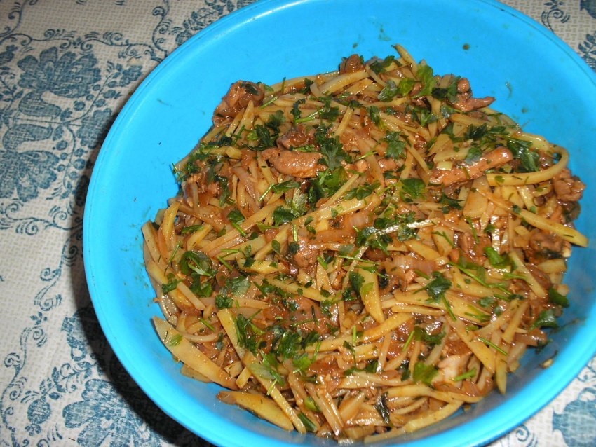 Камди ча корейский салат