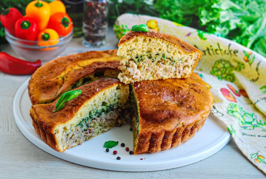 Пирог с апельсиновой мякотью