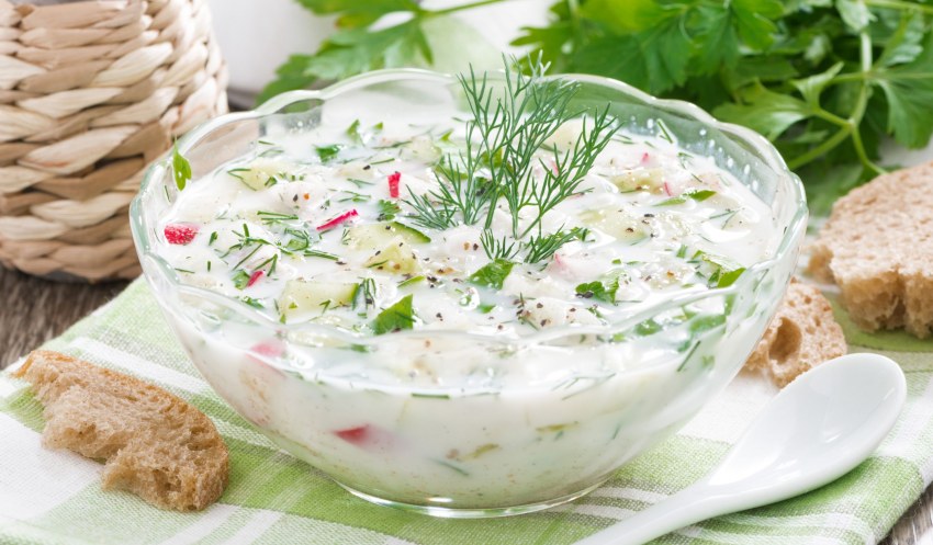 Суп с редисом