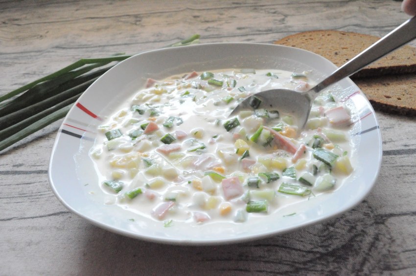 Салат с редисом