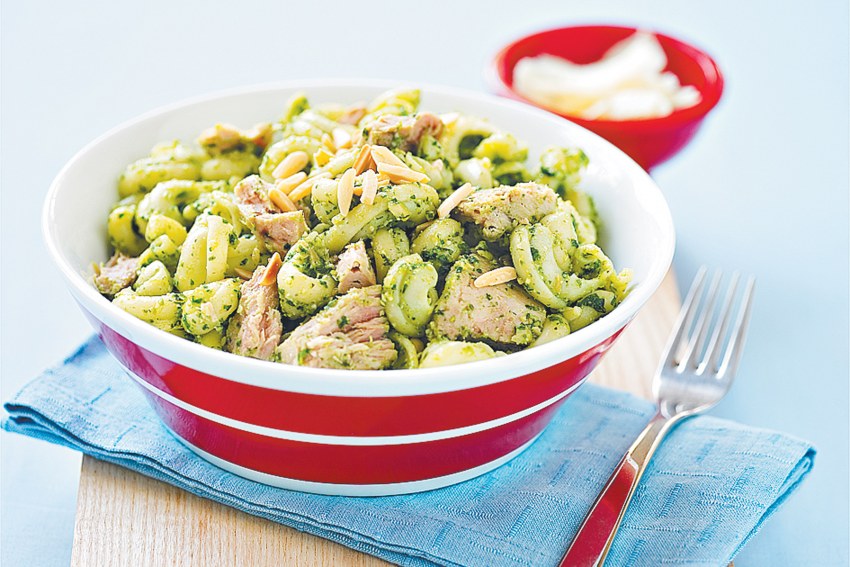 Паста Orecchiette с соусом песто