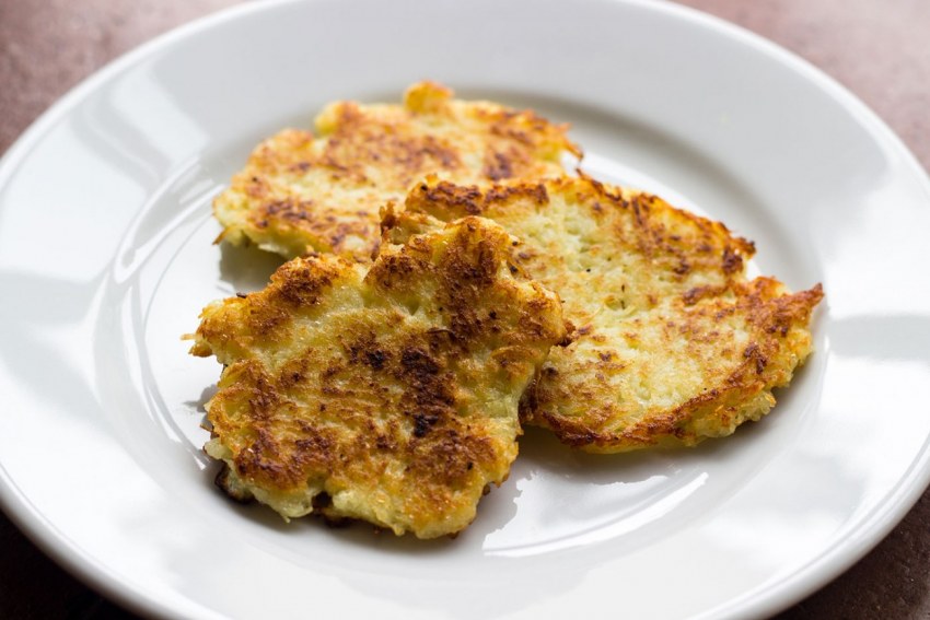 Постные драники из картошки
