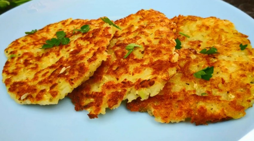 Капустные драники