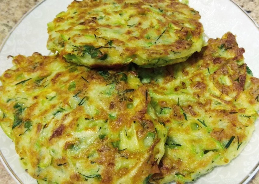 Драники с кабачком