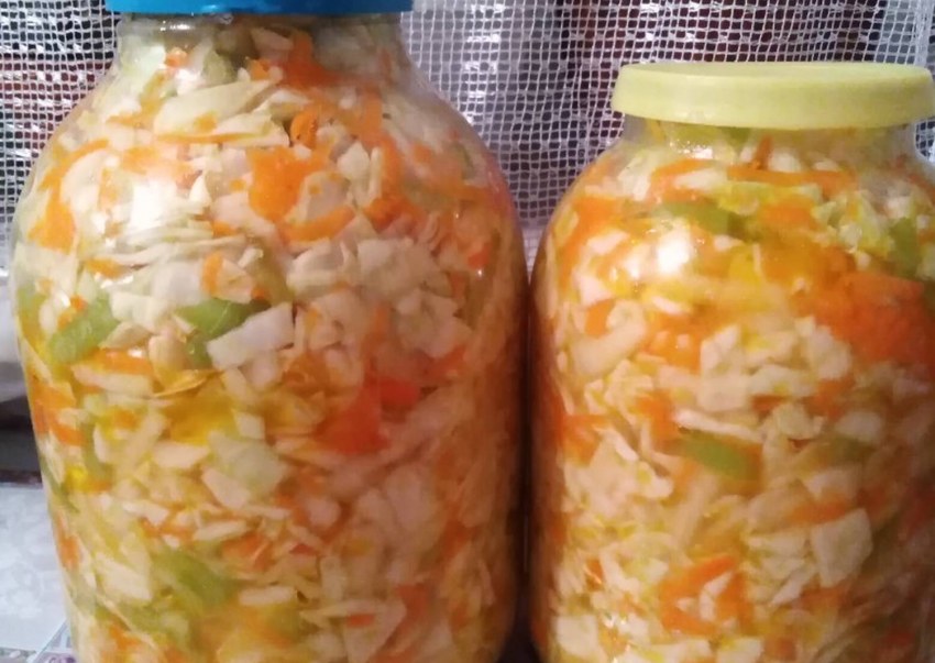 Солёная капуста на зиму