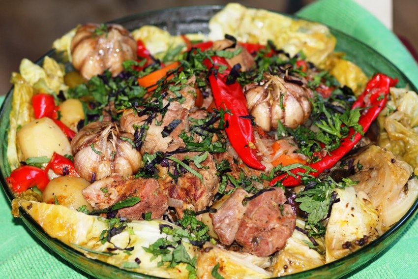 Узбекская кухня домляма