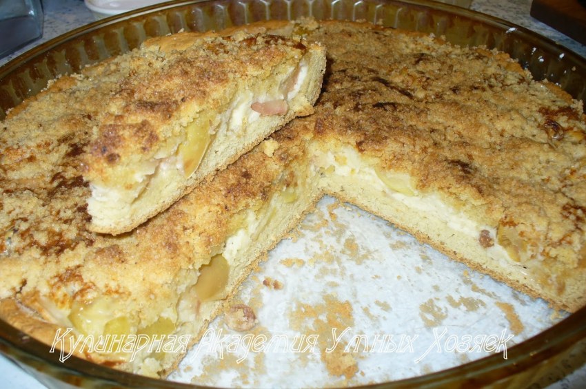 Украшение шарлотки