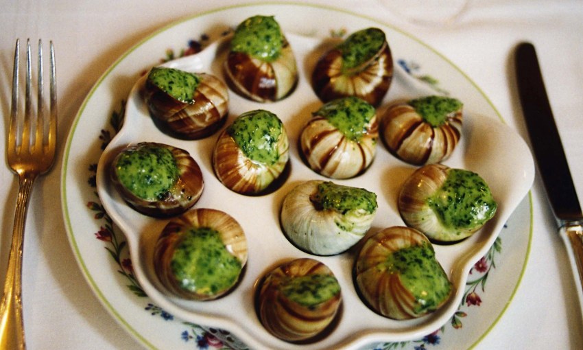 Улитки запеченные