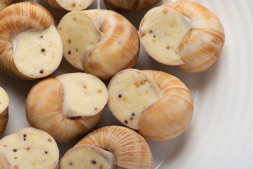Улитка с мясом
