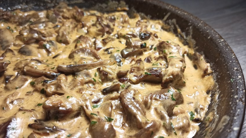 Грибной соус к мясу