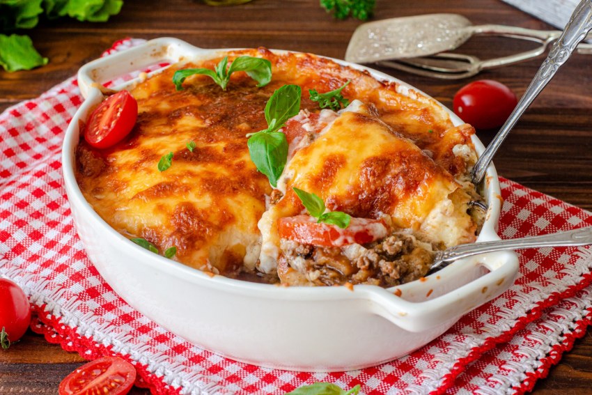 Мусака по гречески с картошкой