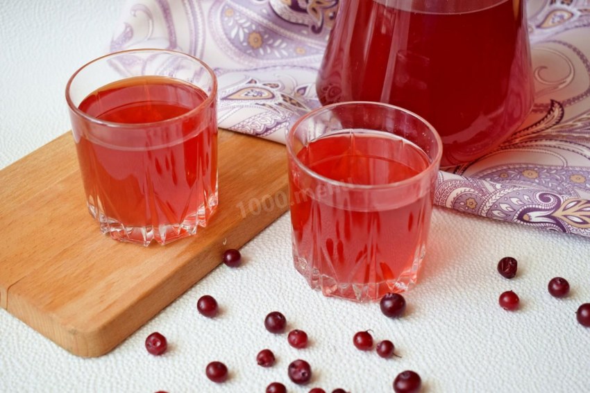 Клюква с сахаром на зиму без варки
