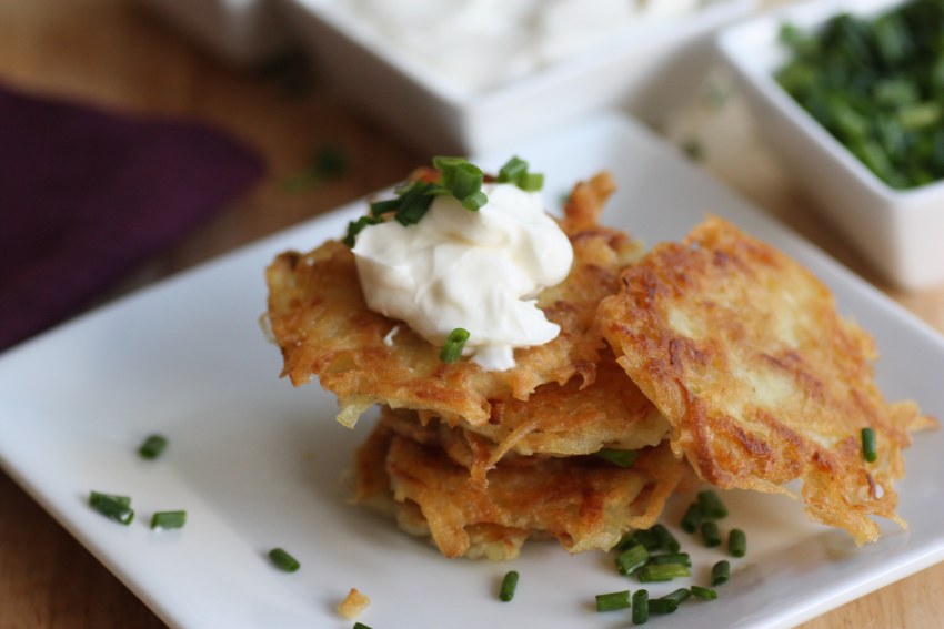 Драники-латкес из картофеля