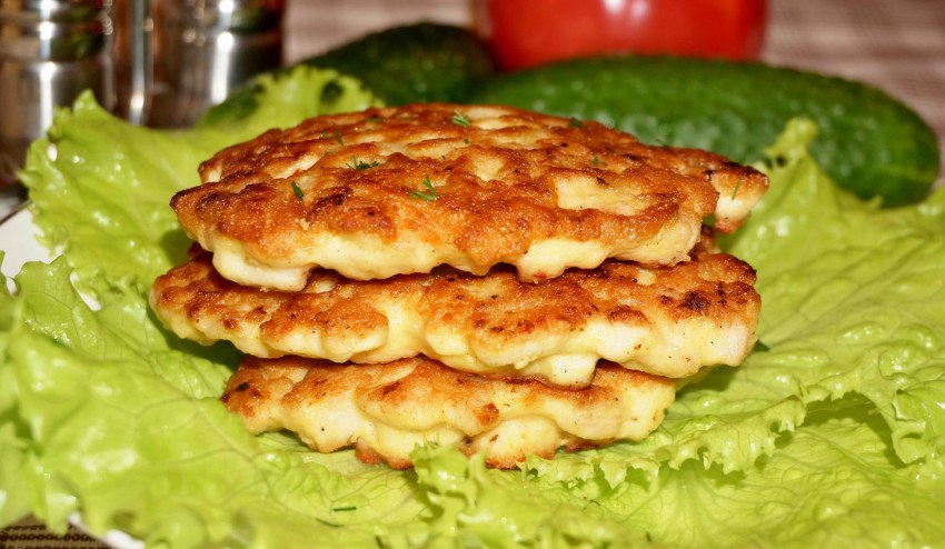 Драники с начинкой