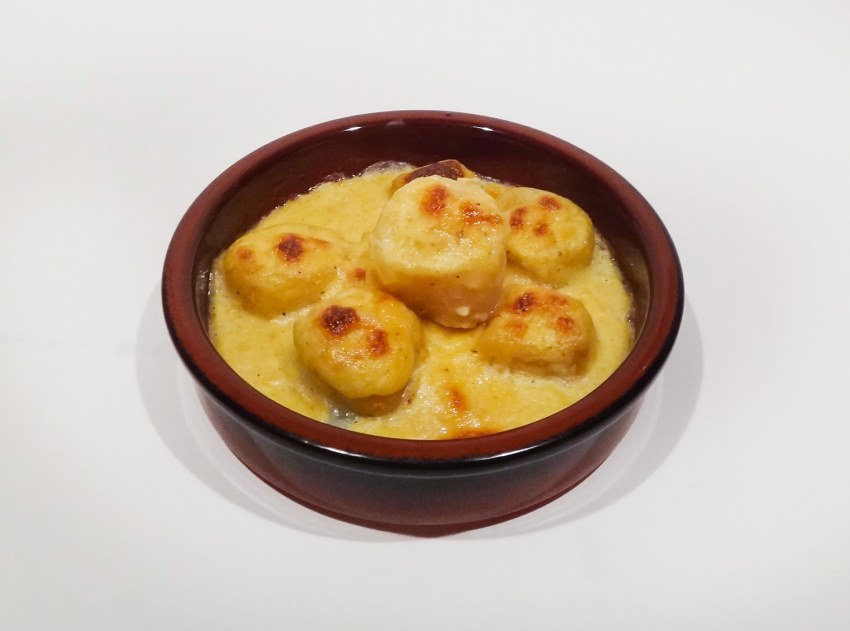Горячие закуски гребешки