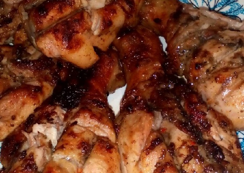 Шашлык на кефире