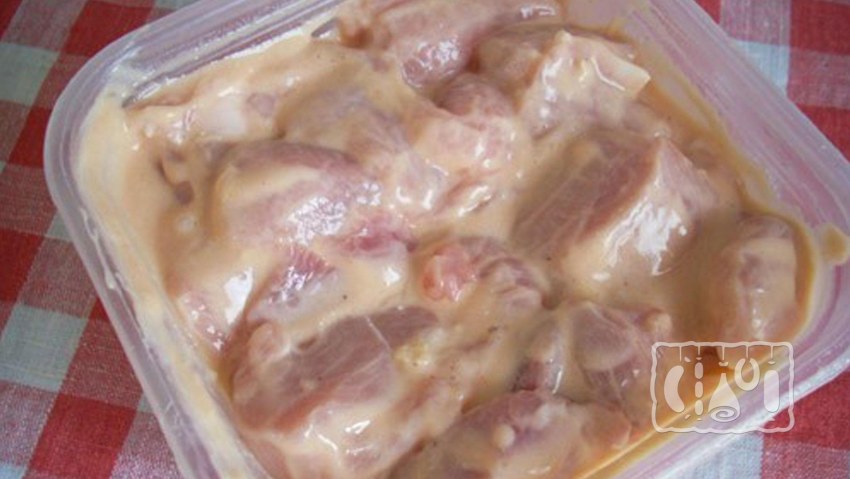 Маринад на кефире для мяса
