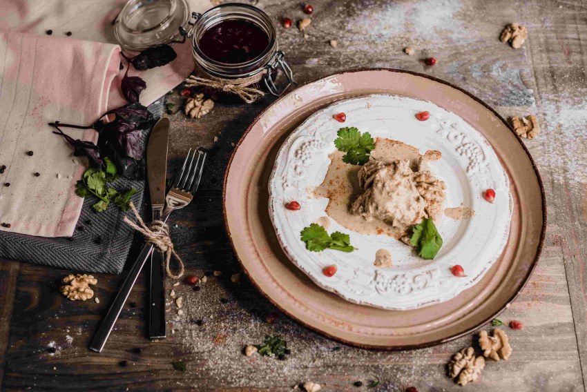 Сациви из курицы по-грузински
