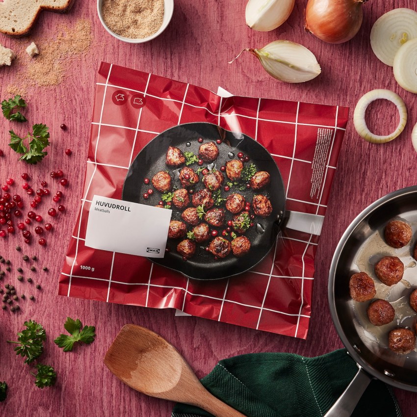 Фрикадельки из Икеи куриные