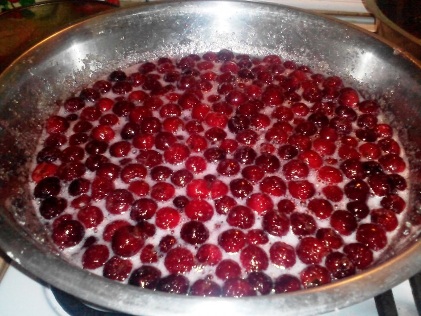 Джем из вишни без косточек