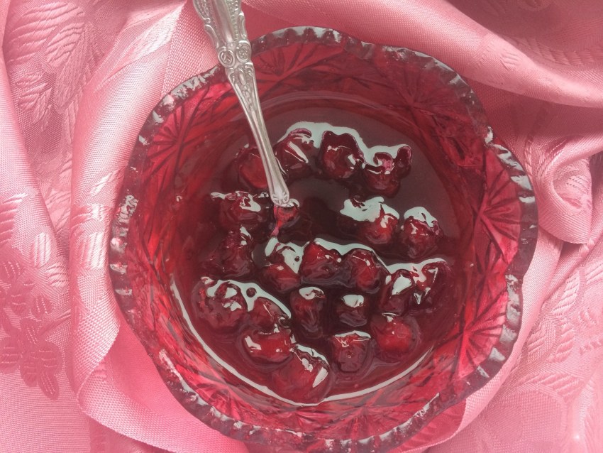Вишневый конфитюр с крахмалом