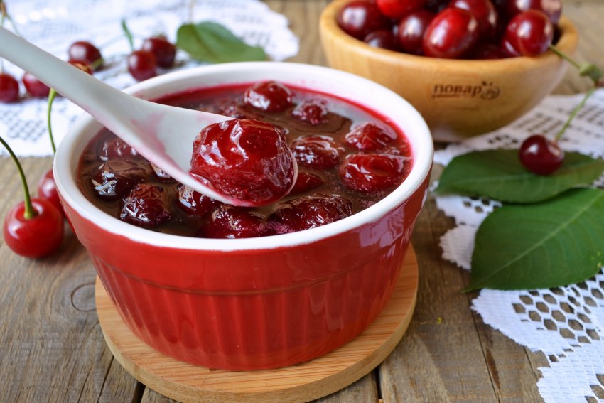 Желе фруктовое Вишневое