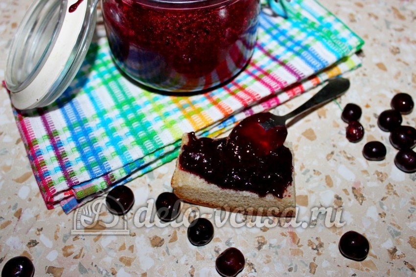 Слойки из вишни с желатином приготовление