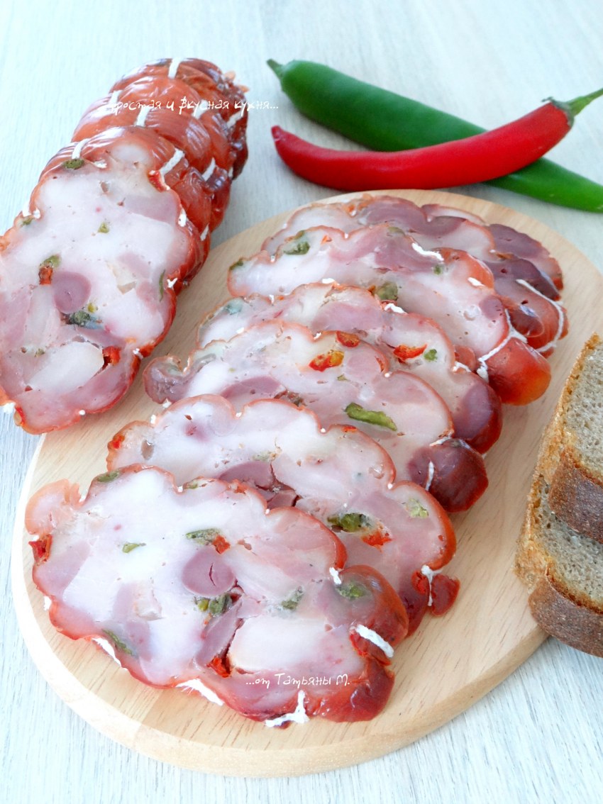 Холодные мясные закуски