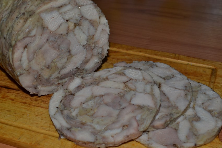 Куриная ветчина в домашних