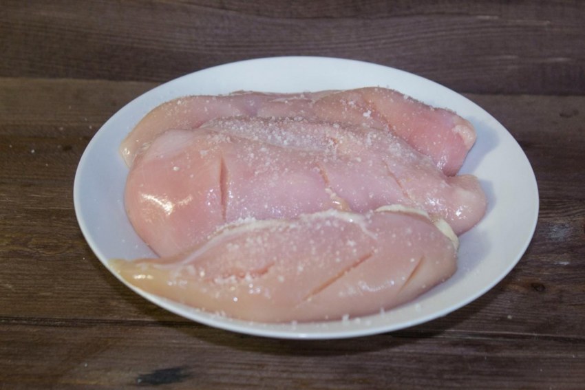 Жилки в куриной грудке