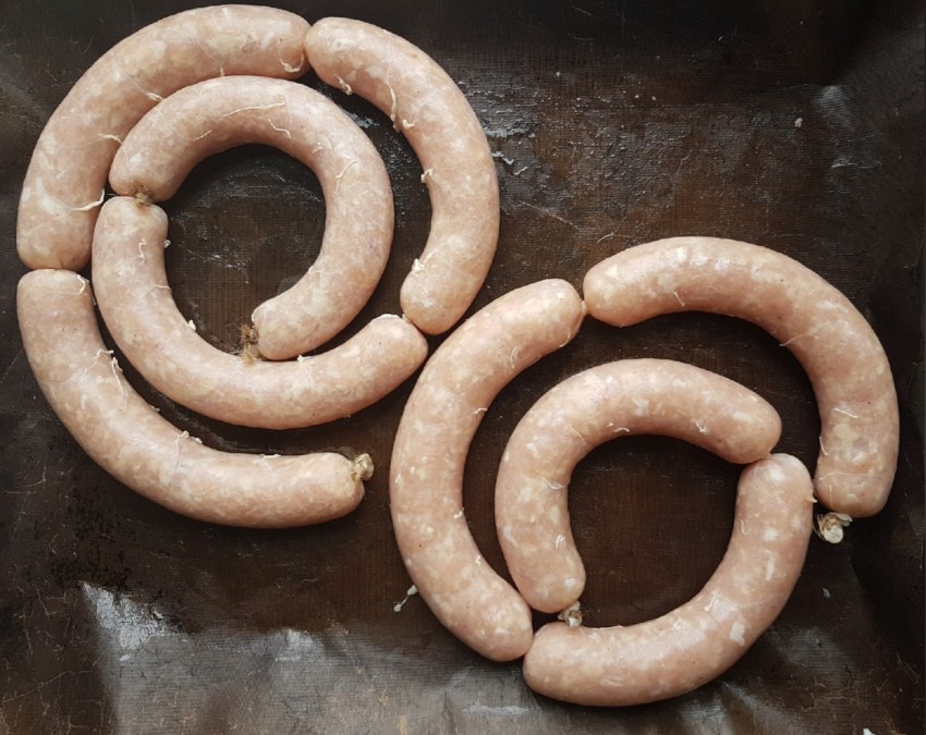 Приготовление копченой колбасы
