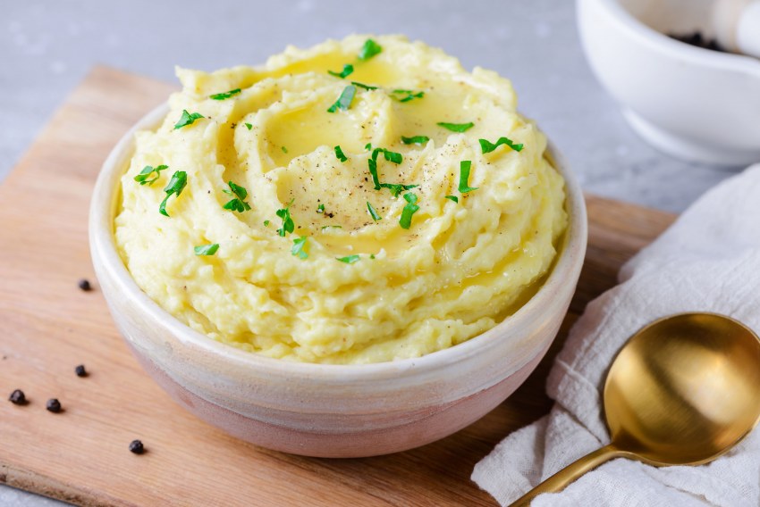 Картофельное пюре с сыром