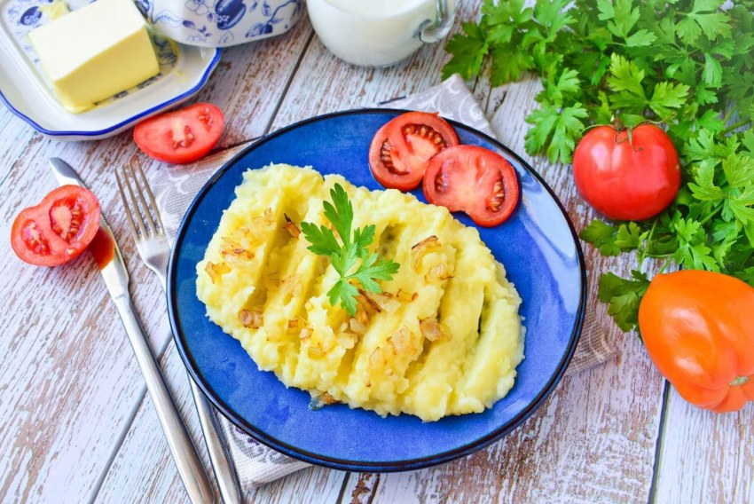 Пюре без комочков блендером
