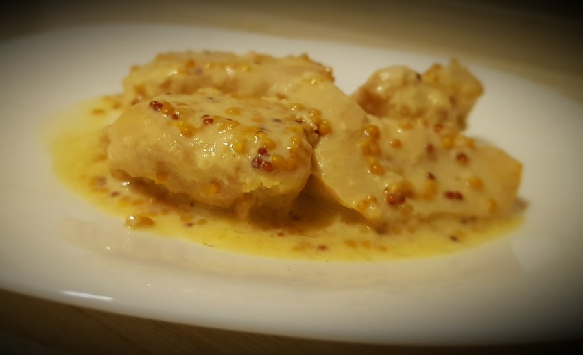 Куриные ножки в сливочном соусе
