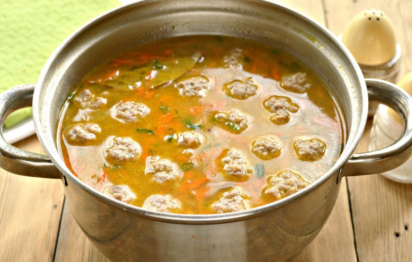 Супы овощные и картофельные