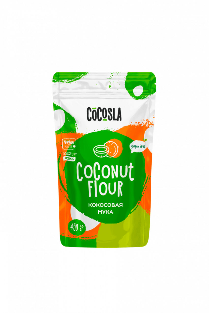 Кокосовая стружка Low fat Econutrena 150