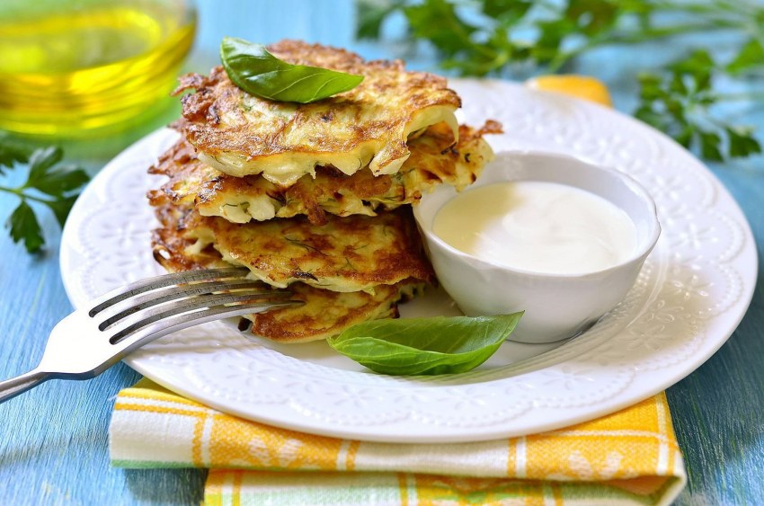 Капустные драники