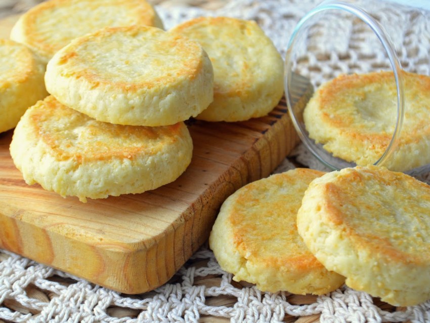 Печенье из творога с сыром
