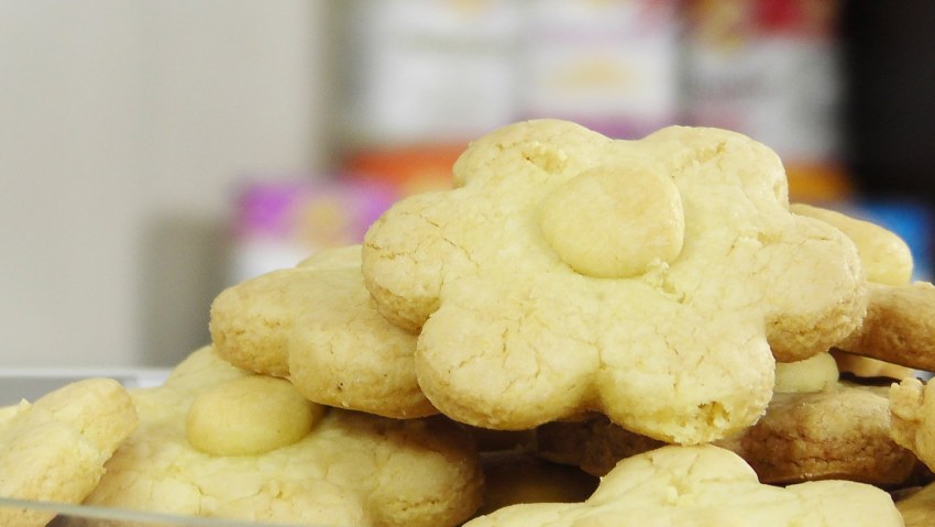 Детские кукурузные печенья